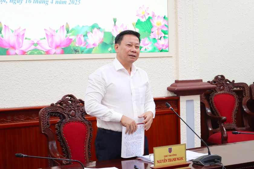 Thứ trưởng Nguyễn Thanh Ngọc: Báo Pháp luật Việt Nam phải là kênh truyền thông chủ lực của Bộ, ngành Tư pháp